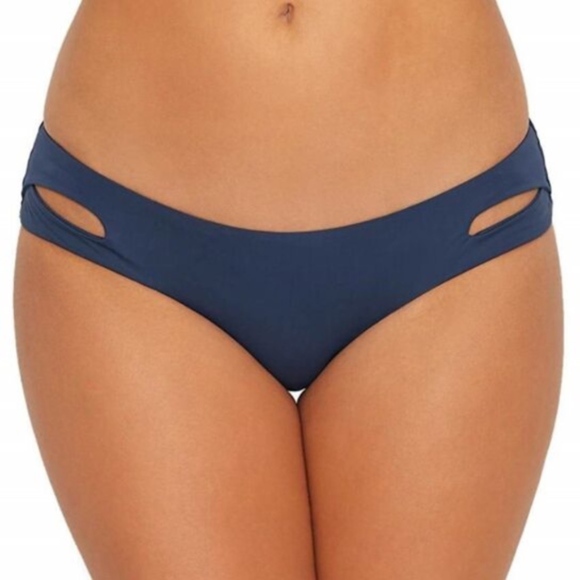 BECCA Other - Becca Blue Color Code Keyhole Hipster Bikini